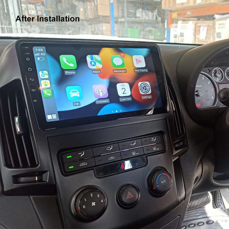 Nakamichi Android NA9HYUNDAII3020072012MANUAL Wireless Apple Carplay Android Auto Sat Nav Solution compatible with Hyundai i30 2007-2012 Manual A/C
