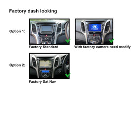 Nakamichi Android NA9HYUNDAII3020122017 Wireless Apple Carplay Android Auto Sat Nav Solution compatible with Hyundai i30 2012-2017