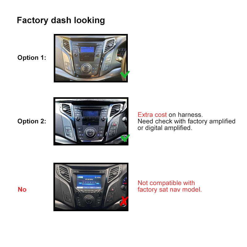 Nakamichi Android NA9HYUNDAII402011ON Wireless Apple Carplay Android Auto Sat Nav Solution compatible with Hyundai i40 2011+