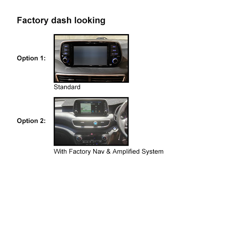 Nakamichi Android NA9HYUNDAITUCSON20182020 Wireless Apple Carplay Android auto Sat Nav solution compatible with Hyundai Tucson 2018-2020