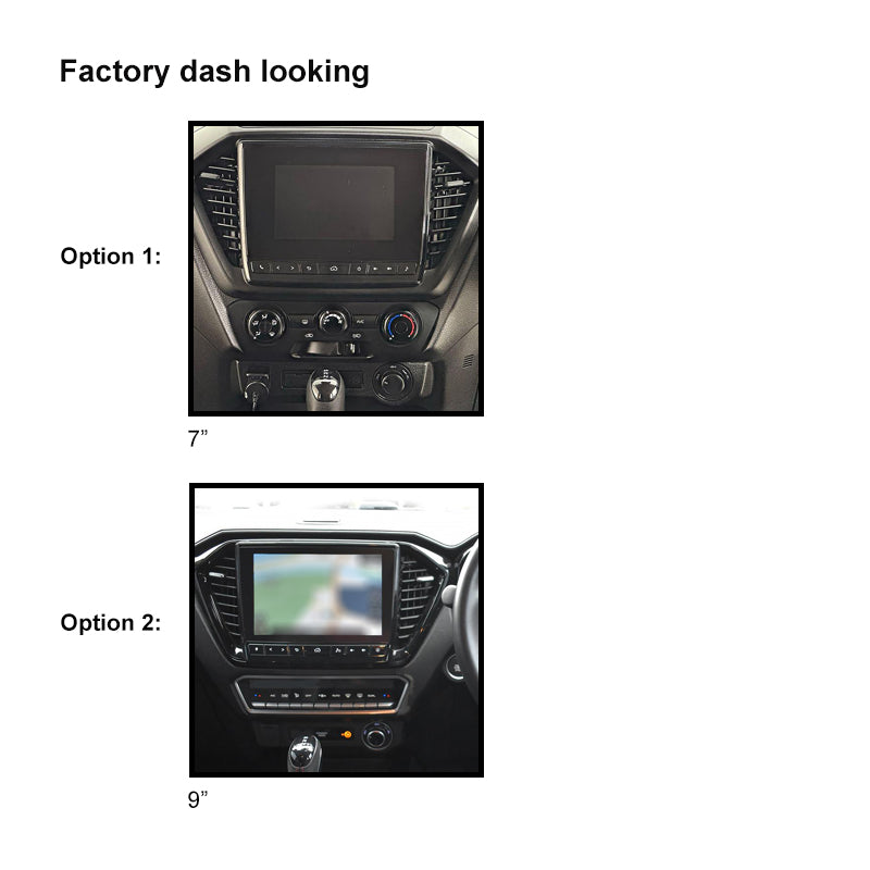 Nakamichi Android NA9ISUZUDMAX2021ON Wireless Apple Carplay Android Auto Sat Nav Solution compatible with Isuzu Dmax Mux 2021+