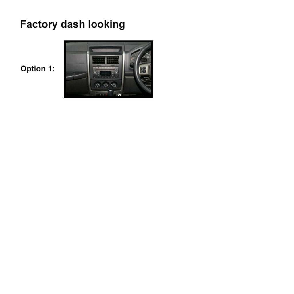 Nakamichi Android NAXJEEPCHEROKEE20082011 Wireless Apple Carplay Android auto Sat Nav solution compatible with Jeep Cherokee 2008-2011
