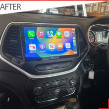 Load image into Gallery viewer, Nakamichi Android NAXJEEPCHEROKEE2015ON Wireless Apple Carplay Android auto Sat Nav solution compatible with Jeep Cherokee 2015+
