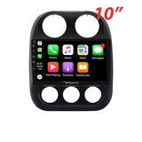 Nakamichi Android Wireless Apple Carplay Android Auto Sat Nav Solution compatible with Jeep Compass 2010-2016