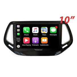 Nakamichi Android NAXJEEPCOMPASS2017ON Wireless Apple Carplay Android auto Sat Nav solution compatible with Jeep Compass 2017+
