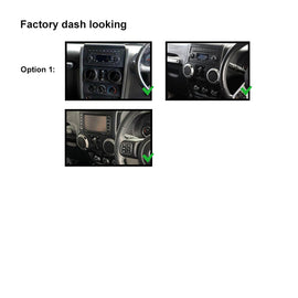 Nakamichi Android NAXJEEPWRANGLER20072018 Wireless Apple Carplay Android Auto Sat Nav Solution compatible with Jeep Wrangler 2007-2016 Commander Chrysler Sebring Dodge Avenger Caliber Journey Nitro