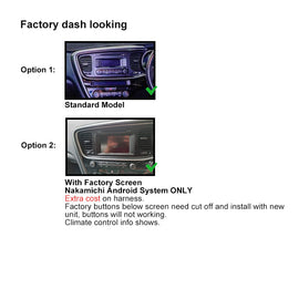 Nakamichi Android NA9KIAOPTIMA20142015 Wireless Apple Carplay Android Auto Sat Nav Solution compatible with Kia Optima 2014-2015