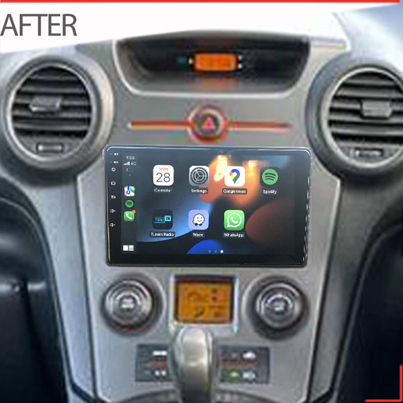 Nakamichi Android Wireless Apple Carplay Android Auto Sat Nav Solution compatible with Kia Rondo (Carens) 2008-2012
