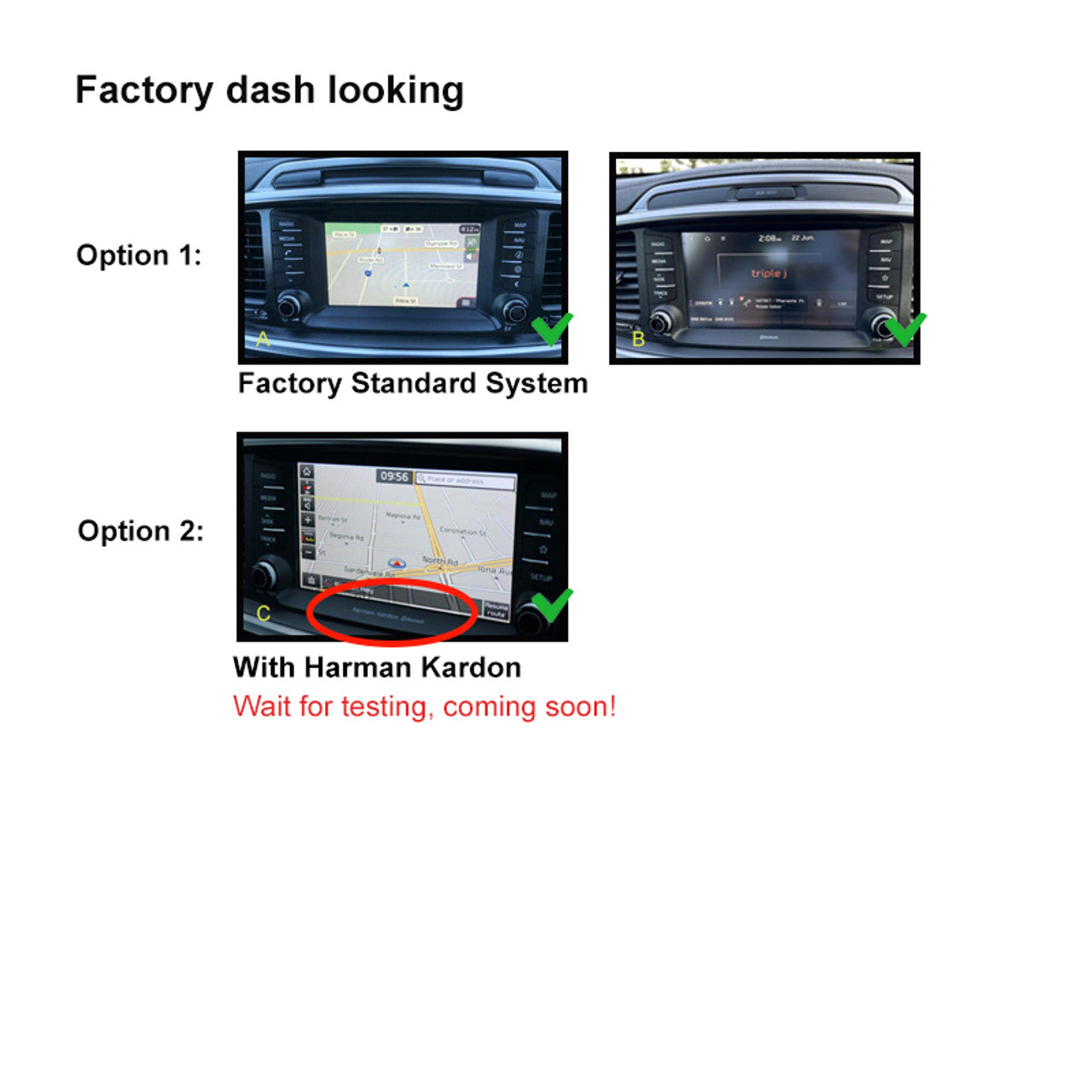 Nakamichi Android NAXKIASORENTO20152019 Wireless Apple Carplay Android auto Sat Nav solution compatible with Kia Sorento 2015-2019
