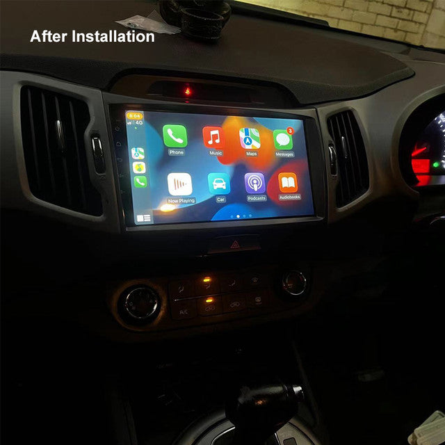 Nakamichi Android NA9KIASPORTAGE20102015 Wireless Apple Carplay Android Auto Sat Nav Solution compatible with Kia Sportage 2010-2015