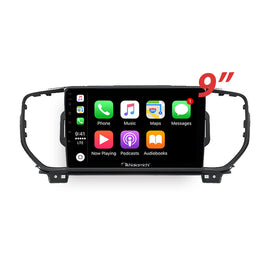 Nakamichi Android NA9KIASPORTAGE20152018 Wireless Apple Carplay Android auto Sat Nav solution compatible with Kia Sportage 2015-2018
