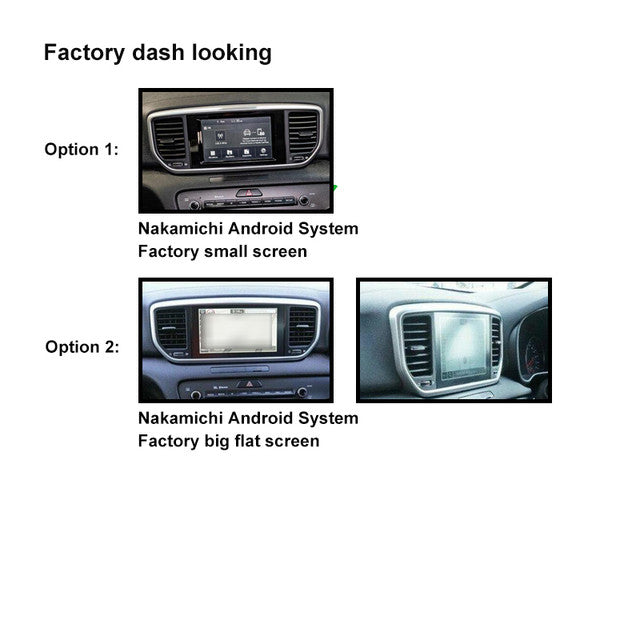 Nakamichi Android NA9KIASPORTAGE20192021 Wireless Apple Carplay Android auto Sat Nav solution compatible with Kia Sportage 2019-2021