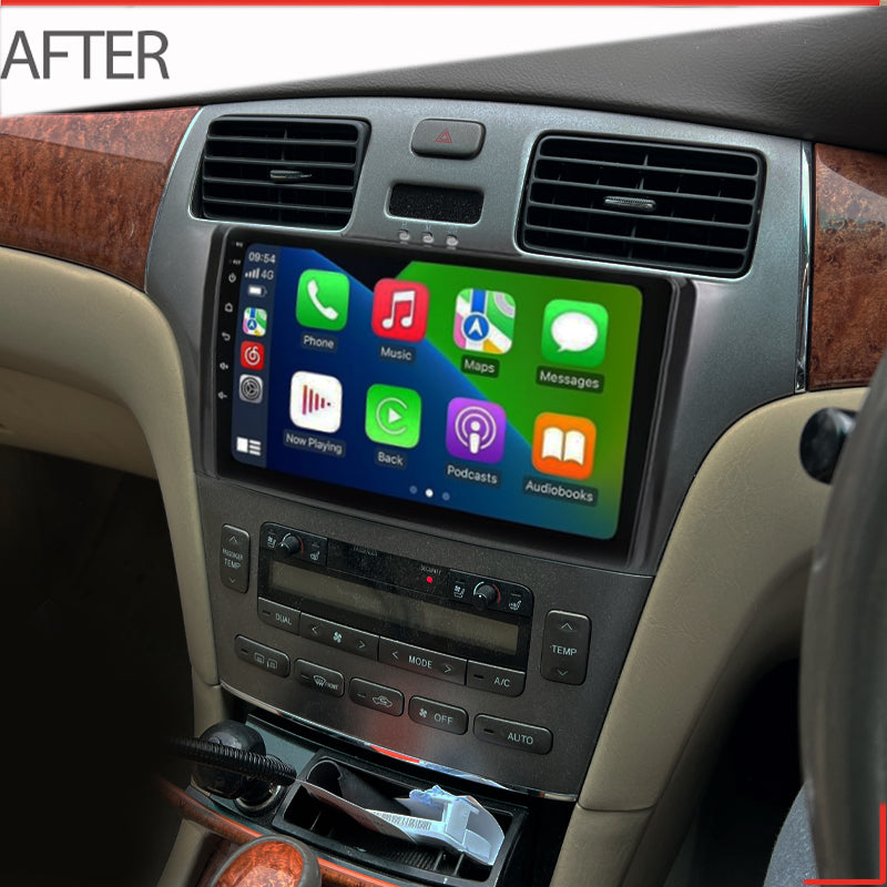 Nakamichi Android NA9LEXUSES30020012005 Wireless Apple Carplay Android auto Sat Nav solution compatible with Lexus ES300 2001-2005