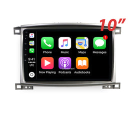 Nakamichi Android NAXLEXUSLX47020032007 Wireless Apple Carplay Android auto Sat Nav solution compatible with Lexus LX470 2003-2007