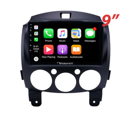 Nakamichi Android NA9MAZDA220072014 Wireless Apple Carplay Android Auto Sat Nav Solution compatible with Mazda 2 2007-2014