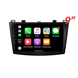 Nakamichi Android NA9MAZDA320092013 Wireless Apple Carplay Android Auto Sat Nav Solution compatible with Mazda 3 2009-2013