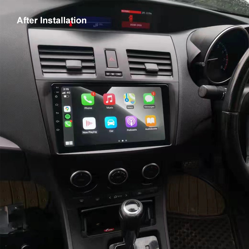 Nakamichi Android NA9MAZDA320092013 Wireless Apple Carplay Android Auto Sat Nav Solution compatible with Mazda 3 2009-2013