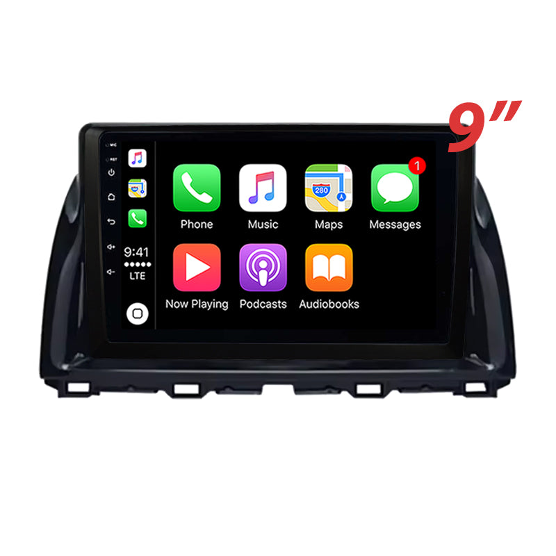 Nakamichi Android NA9MAZDACX520122017 Wireless Apple Carplay Android Auto Sat Nav Solution compatible with Mazda CX-5 2012-2017