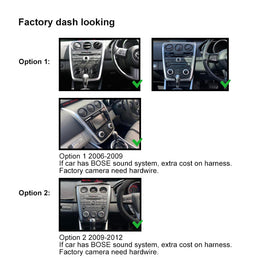 Nakamichi Android NA9MAZDACX720062012 Wireless Apple Carplay Android Auto Sat Nav Solution compatible with Mazda CX-7 2006-2012