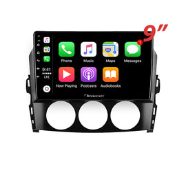 Nakamichi Android NA9MAZDAMX520092013 Wireless Apple Carplay Android Auto Sat Nav Solution compatible with Mazda MX-5 2009-2013