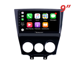 Nakamichi Android NA9MAZDARX820082010 Wireless Apple Carplay Android Auto Sat Nav Solution compatible with Mazda RX-8 2008-2010