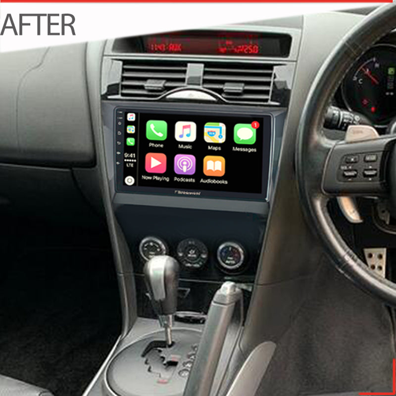 Nakamichi Android NA9MAZDARX820082010 Wireless Apple Carplay Android Auto Sat Nav Solution compatible with Mazda RX-8 2008-2010