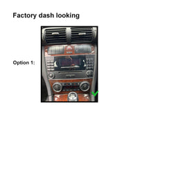 Nakamichi Android NA8MERCEDESCCLASS20042006W203 Wireless Apple Carplay Android auto Sat Nav solution compatible with Mercedes C-Class 2004-2006 W203