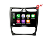Nakamichi Android NA9MERCEDESCLK20012004 Wireless Apple Carplay Android Auto Sat Nav Solution compatible with Mercedes Mercedes CLK 2001-2004