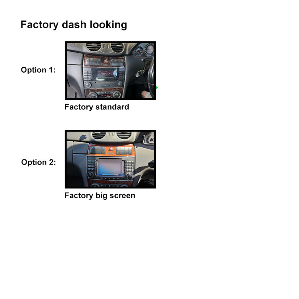 Nakamichi Android NA8MERCEDESCLK20052008 Wireless Apple Carplay Android auto Sat Nav solution compatible with Mercedes CLK 2005-2008