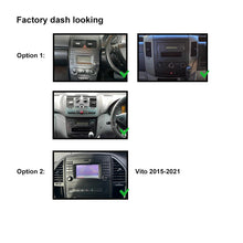 Load image into Gallery viewer, Nakamichi Android NA9MERCEDESVITO Wireless Apple Carplay Android auto Sat Nav solution compatible with Mercedes B Class Viano Vito Sprinter