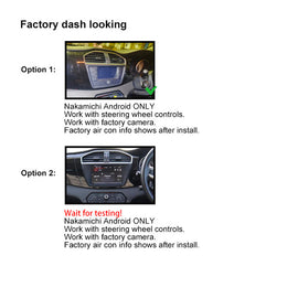 Nakamichi Android NA9MGGS2016ON Wireless Apple Carplay Android auto Sat Nav solution compatible with MG GS 2016+