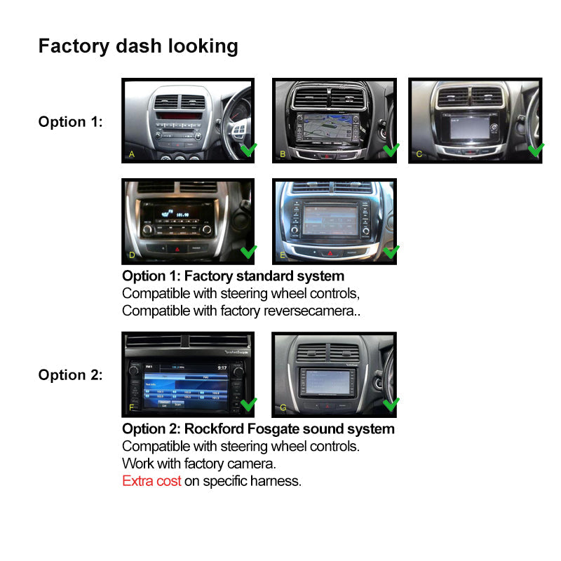Nakamichi Android NAXMITSUBISHIASX20102017 Wireless Apple Carplay Android Auto Sat Nav Solution compatible with Mitsubishi ASX 2010-2017