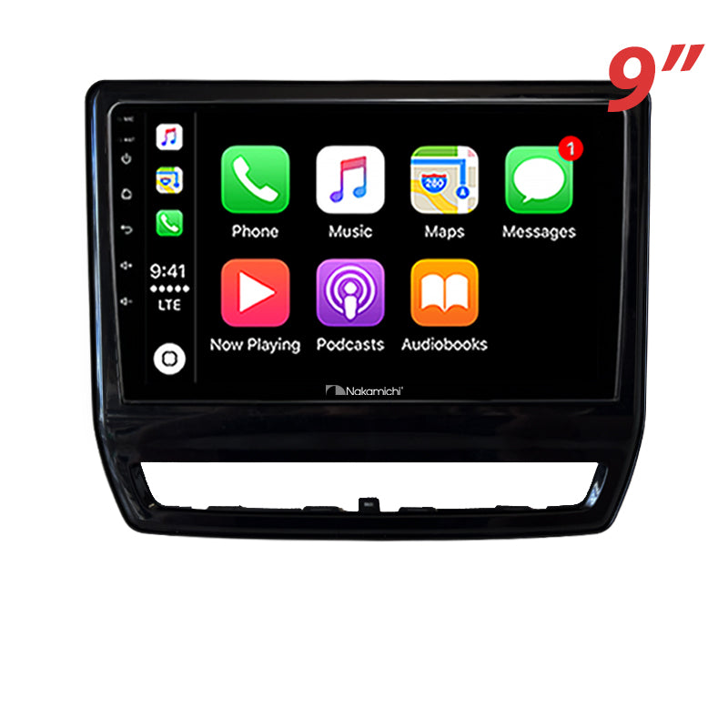 Nakamichi Android NAXMITSUBISHIASX2018ONB Wireless Apple Carplay Android Auto Sat Nav Solution compatible with Mitsubishi ASX 2018+ Factory Big Screen