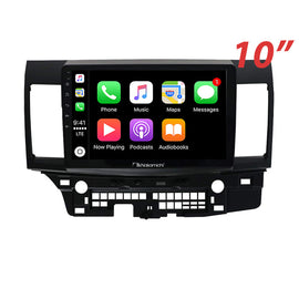 Nakamichi Android NAXMITSUBISHILANCER20072017 Wireless Apple Carplay Android Auto Sat Nav Solution compatible with Mitsubishi Lancer 2007-2017