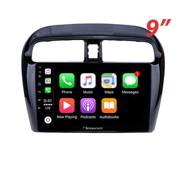 Nakamichi Android NA9MITSUBISHIMIRAGE2012ON Wireless Apple Carplay Android Auto Sat Nav Solution compatible with Mitsubishi Mirage 2012+