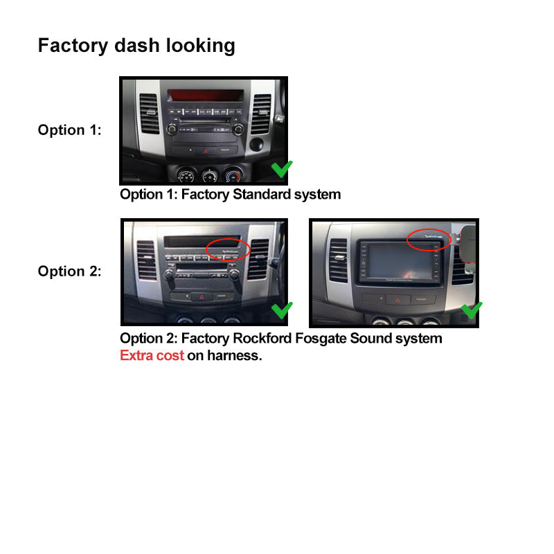 Nakamichi Android NA9MITSUBISHIOUTLANDER20072012 Wireless Apple Carplay Android Auto Sat Nav Solution compatible with Mitsubishi Outlander 2007-2012
