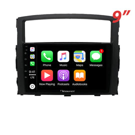 Nakamichi Android NA9MITSUBISHIPAJERO20062019 Wireless Apple Carplay Android Auto Sat Nav Solution compatible with Mitsubishi Pajero 2006-2019