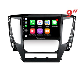 Nakamichi Android NA9MITSUBISHIPAJEROSPORT20152019 Wireless Apple Carplay Android Auto Sat Nav Solution compatible with Mitsubishi Pajero Sport 2015-2019