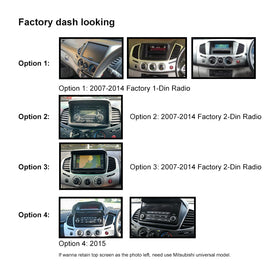 Nakamichi Android NA9MITSUBISHITRITON20072015 Wireless Apple Carplay Android Auto Sat Nav Solution compatible with Mitsubishi Mitsubishi Triton 2007-2015