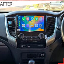 Load image into Gallery viewer, Nakamichi Android NA9MITSUBISHITRITONAUTO20152018 Wireless Apple Carplay Android Auto Sat Nav Solution compatible with Mitsubishi Triton Auto A/C 2015-2018