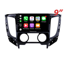 Load image into Gallery viewer, Nakamichi Android NA9MITSUBISHITRITONMANUAL20152023 Wireless Apple Carplay Android Auto Sat Nav Solution compatible with Mitsubishi Triton Manual A/C 2015-2023