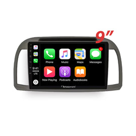 Nakamichi Android NA9NISSANMICRA20072010 Wireless Apple Carplay Android Auto Sat Nav Solution compatible with Nissan Micra 2007-2010