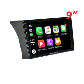 Nakamichi Android NA9NISSANNAVARARD4020072015 Wireless Apple Carplay Android Auto Sat Nav Solution compatible with Nissan Navara D40 RX 2007-2015 / ST 2007-2010
