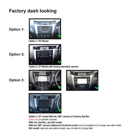 Nakamichi Android NAXNISSANNP3002015ON Wireless Apple Carplay Android Auto Sat Nav Solution compatible with Nissan Navara NP300 RX ST 2015+