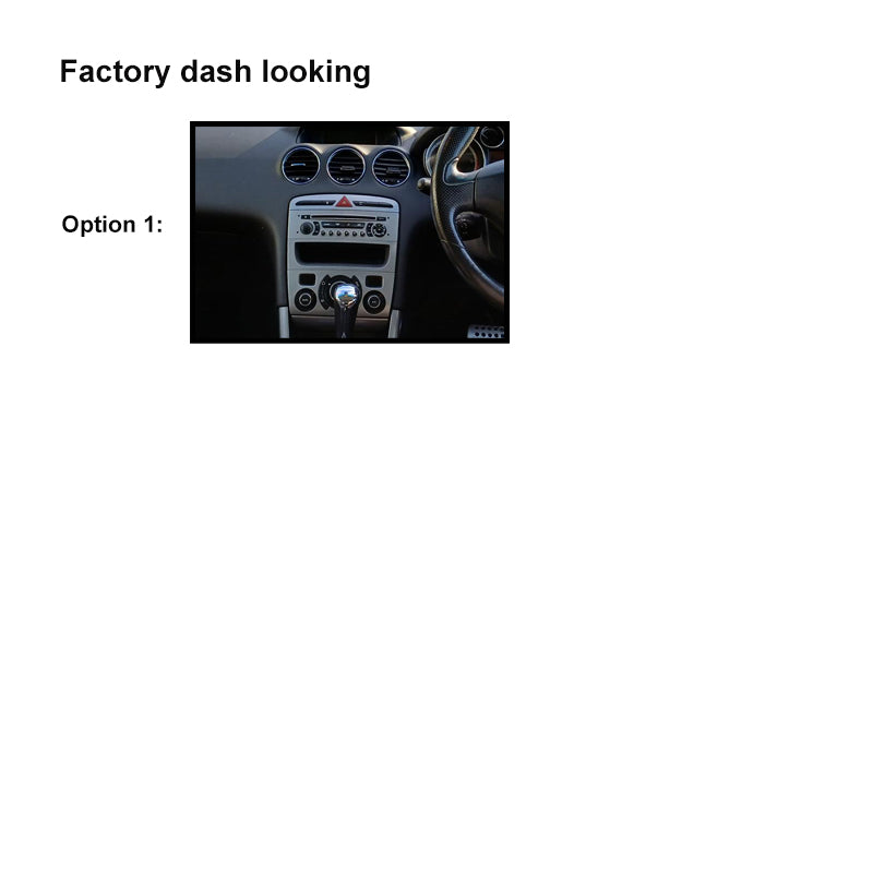 Nakamichi Android NA9PEUGEOT30820082014 Wireless Apple Carplay Android Auto Sat Nav Solution compatible with Peugeot 308 2008-2014
