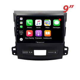 Nakamichi Android NA9PEUGEOT400720092012 Wireless Apple Carplay Android Auto Sat Nav Solution compatible with Peugeot 4007 2009-2012