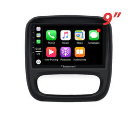 Nakamichi Android NA9RENAULTTRAFIC2014ON Wireless Apple Carplay Android auto Sat Nav solution compatible with Renault Trafic 2014+