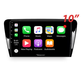 Nakamichi Android NAXSKODAOCTAVIA20142017 Wireless Apple Carplay Android auto Sat Nav solution compatible with Skoda Octavia 2014-2017