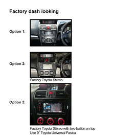 Nakamichi Android NA9SUBARUFORESTERIMPREZA20132014 Wireless Apple Carplay Android auto Sat Nav solution compatible with Subaru Forester 2013-2014 Impreza WRX 2012-2014 XV 2012-2015