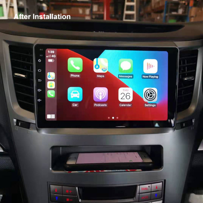 Nakamichi Android NA9SUBARULIBERTYOUTBACK20092014 Wireless Apple Carplay Android Auto Sat Nav Solution compatible with Subaru Liberty Outback 2009-2014